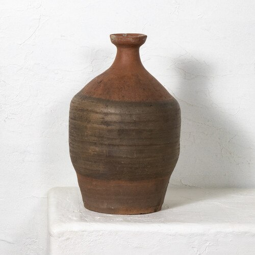 Clay Rice Wine Bottle